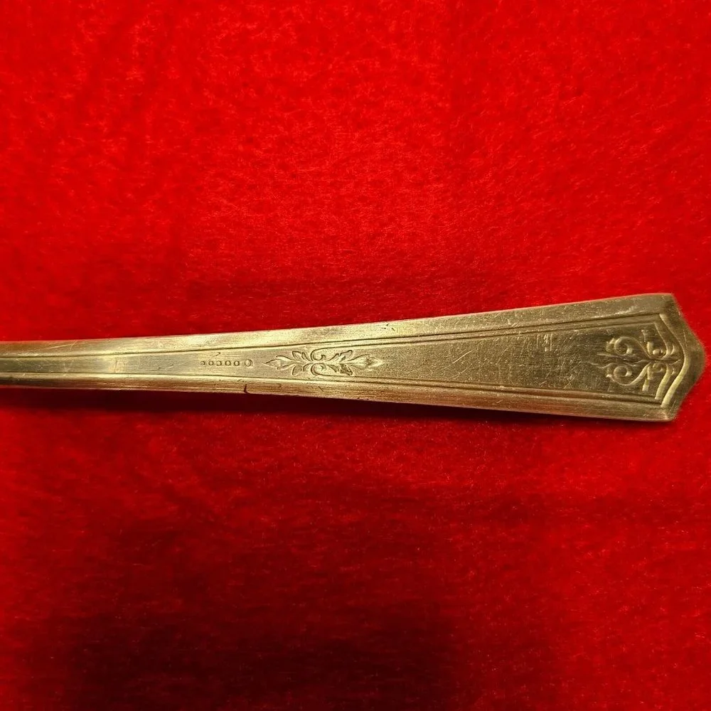 1881 Rogers A1 Silver-Plate Silverware - Butter Knife